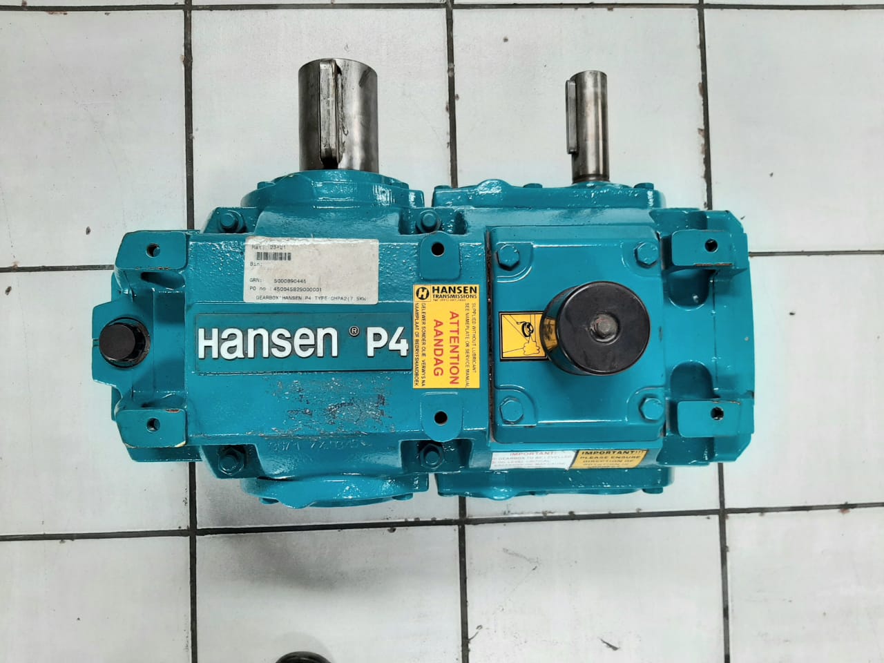 Hansen P4 Multistage Industrial Gearbox 37kW Ratio 22.4 to 1 - Image 4