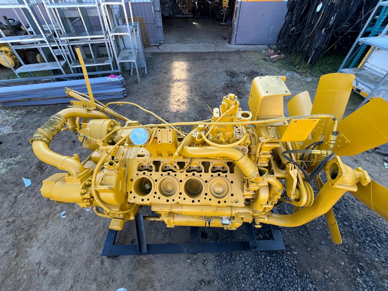 Caterpillar 3408 Engine with Torque Converter for Spares - Image 8