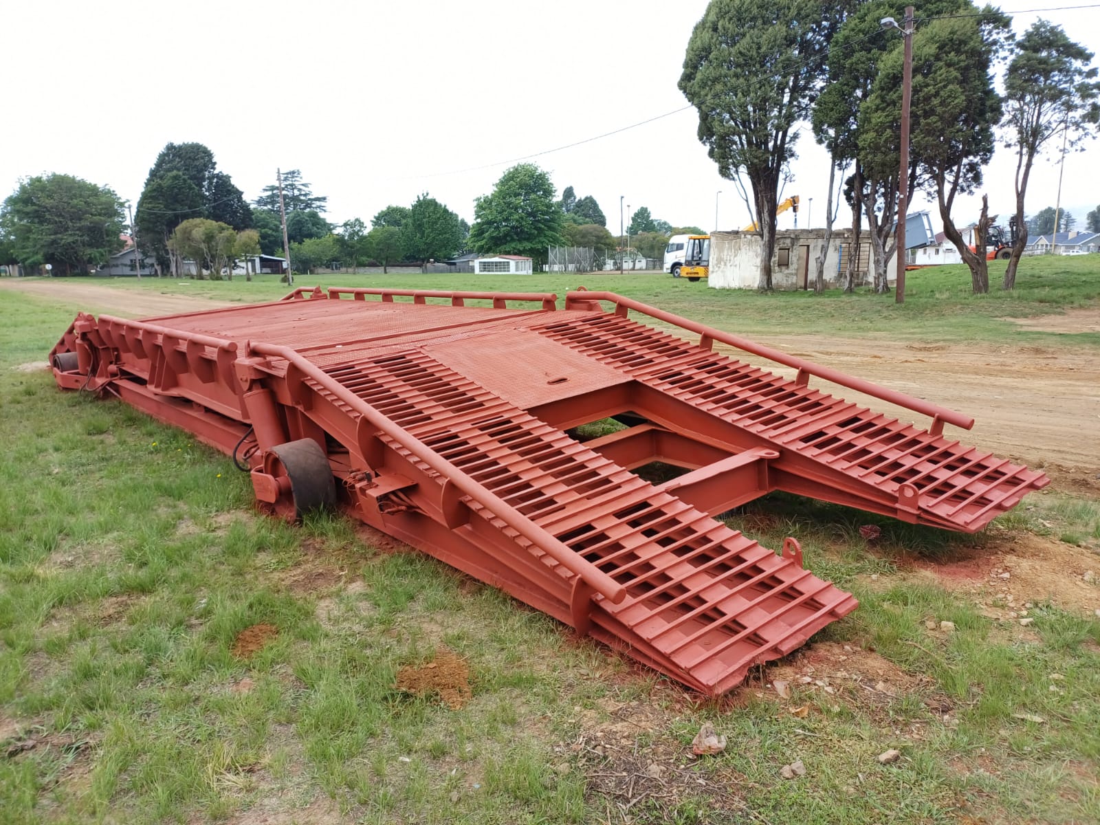 Truck Forklift Rotating Loading Ramp