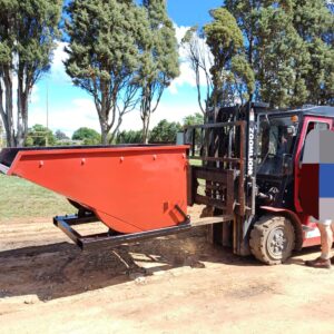 Forklift Tipper Bin