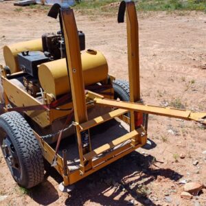 Bomag BW75S Walk Behind Roller and Trailer