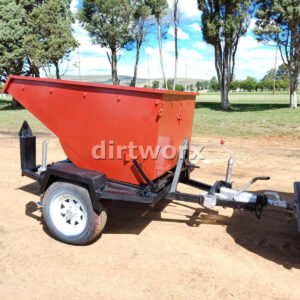 Site Dumper Tipper Trailer 2 Ton