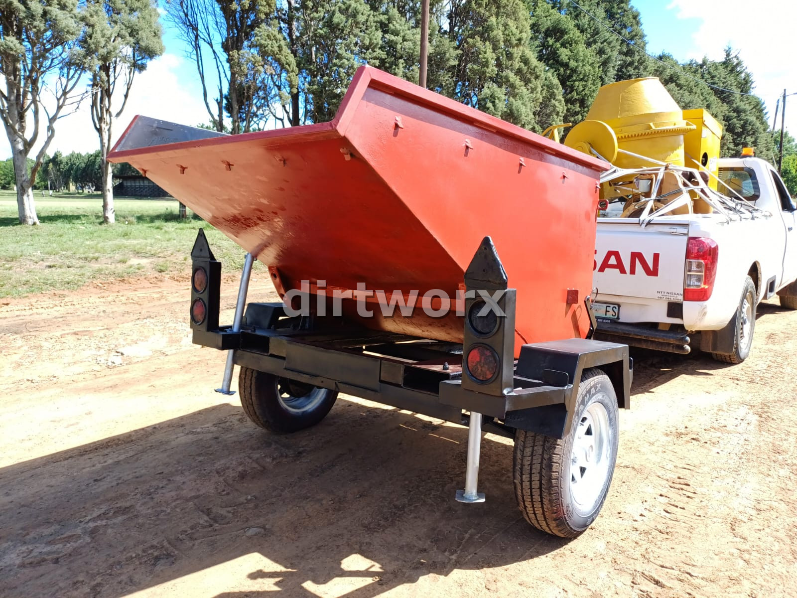 Site Dumper Tipper Trailer 2 Ton - Image 2