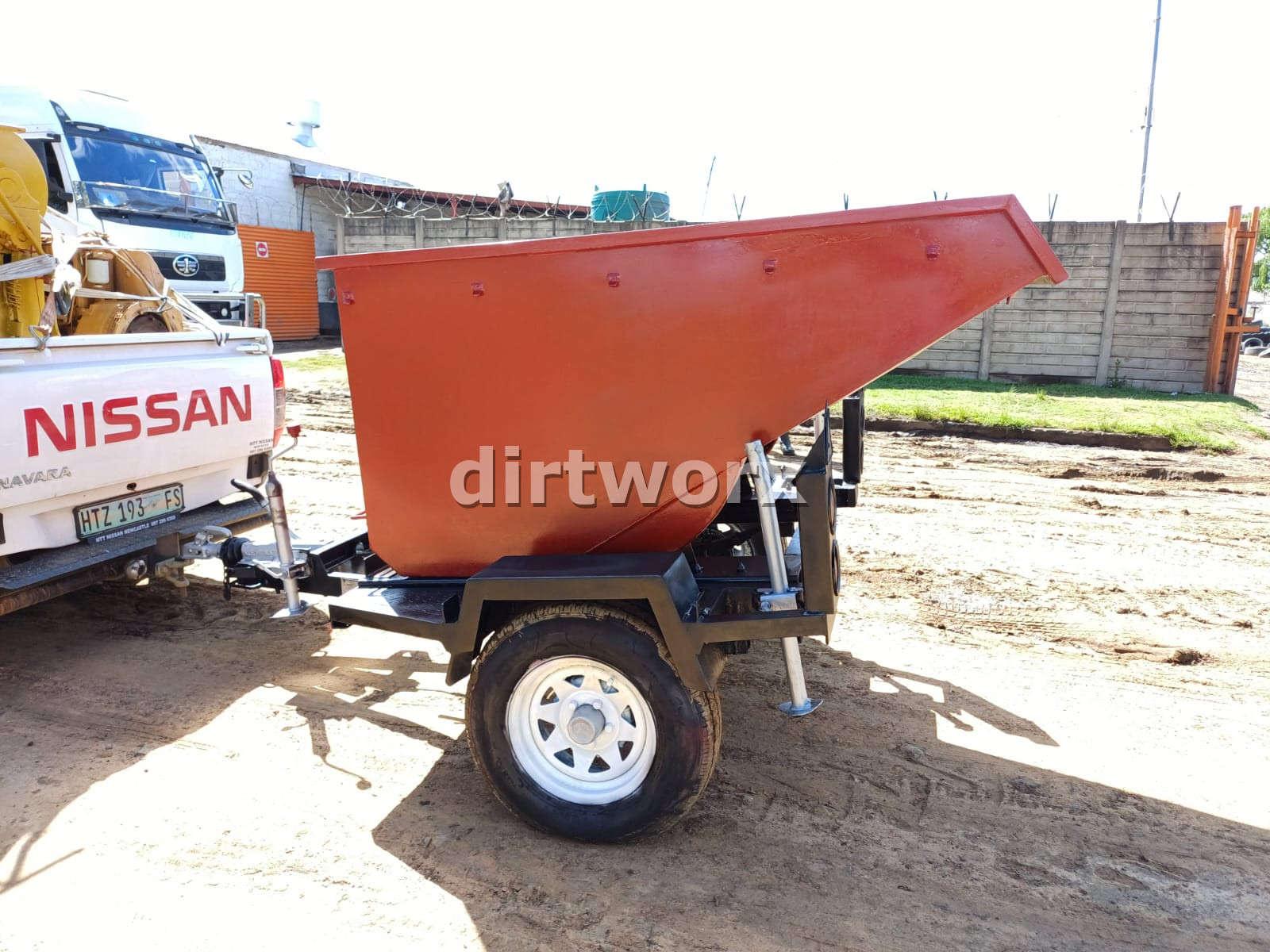 Site Dumper Tipper Trailer 2 Ton - Image 3