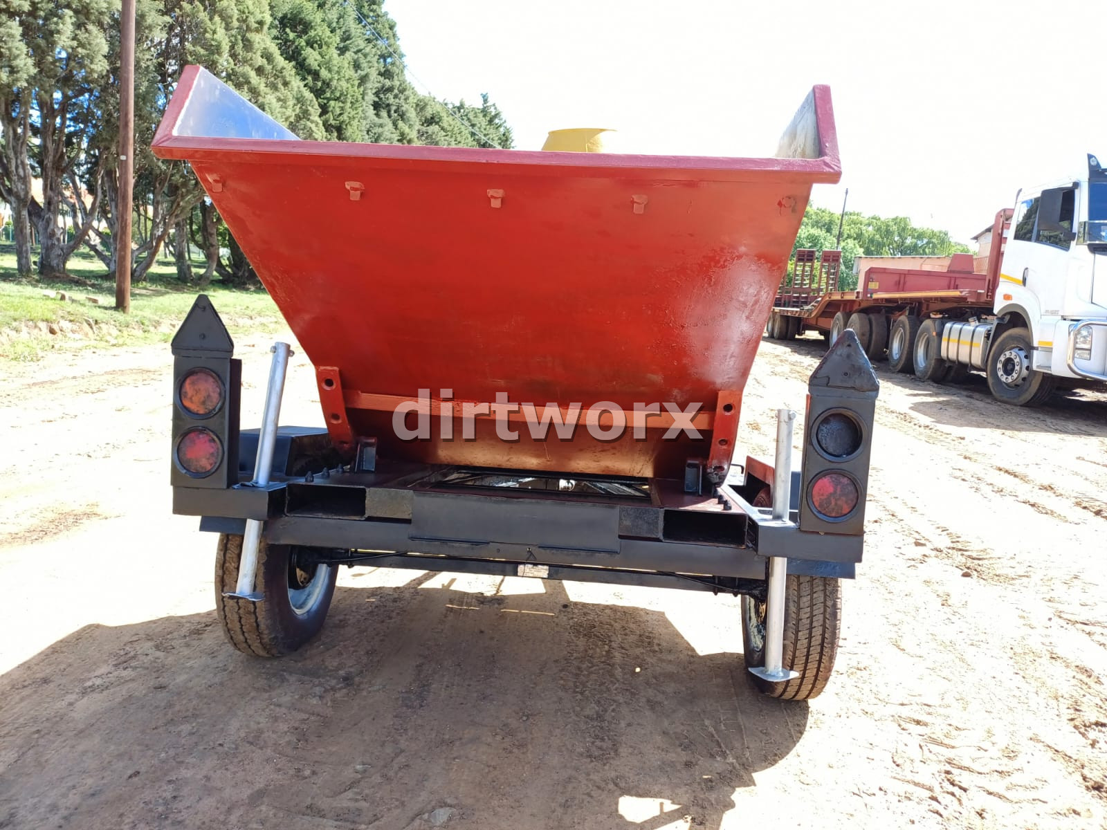 Site Dumper Tipper Trailer 2 Ton - Image 4