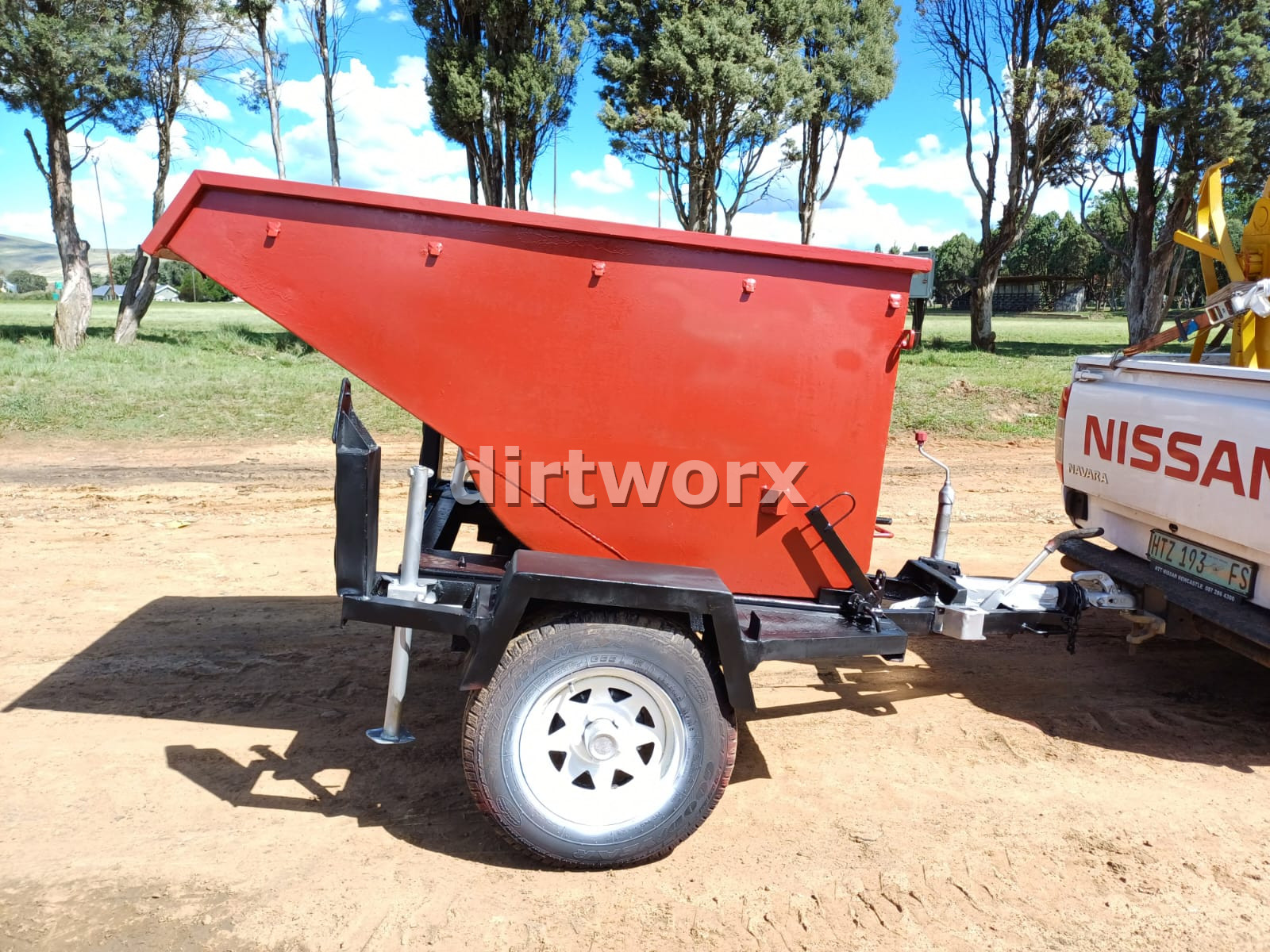 Site Dumper Tipper Trailer 2 Ton - Image 9