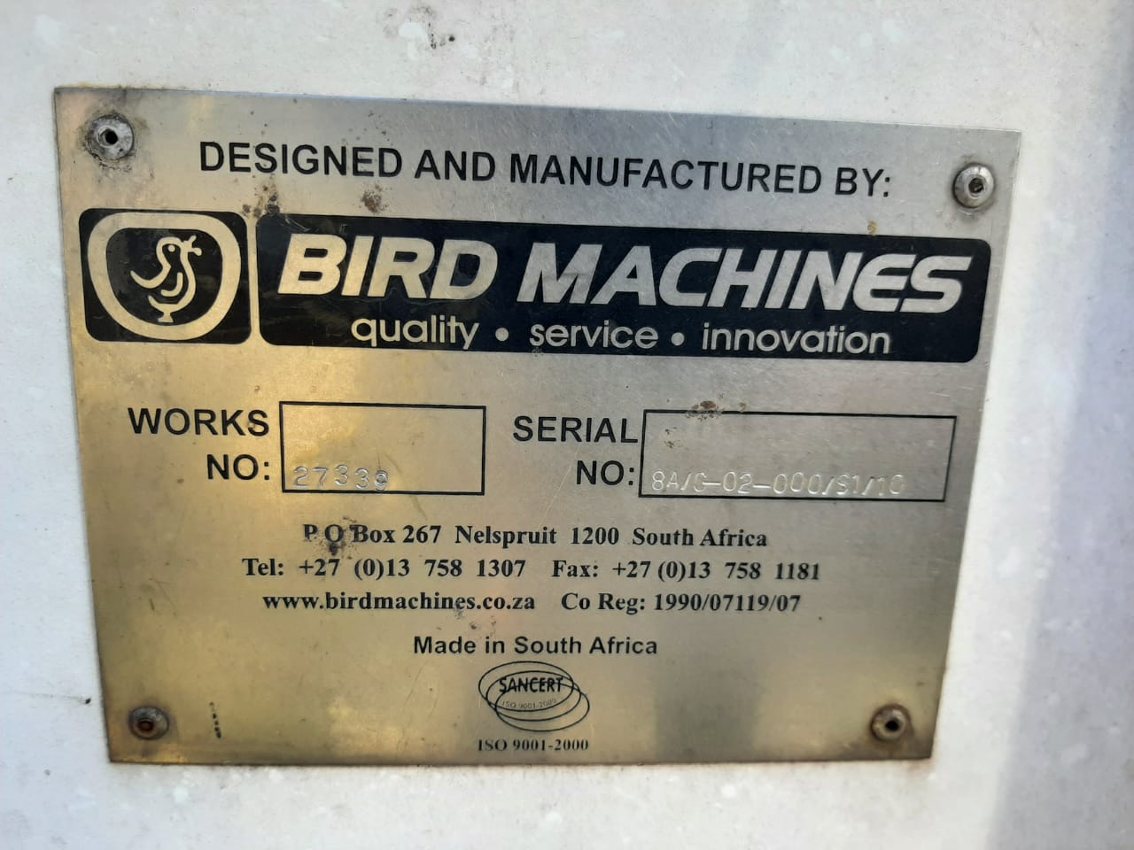 Bird Machines Crane Lifting Bin 5000kg - Image 10