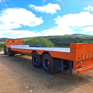 Stepdeck Lowbed Trailer with Dolly