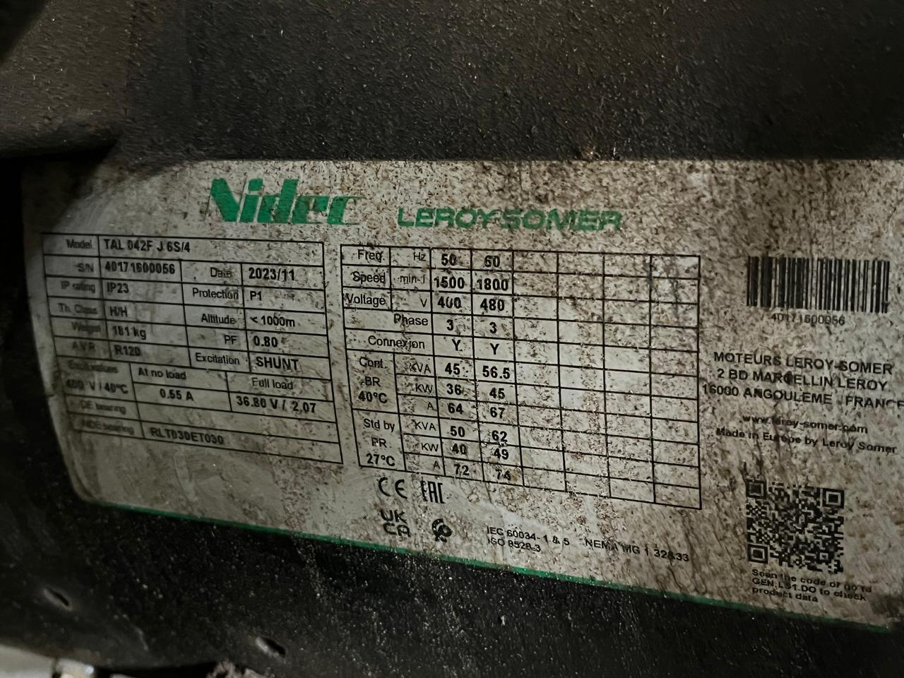 2024 Mobile Generator Genset 42kVA - Image 16