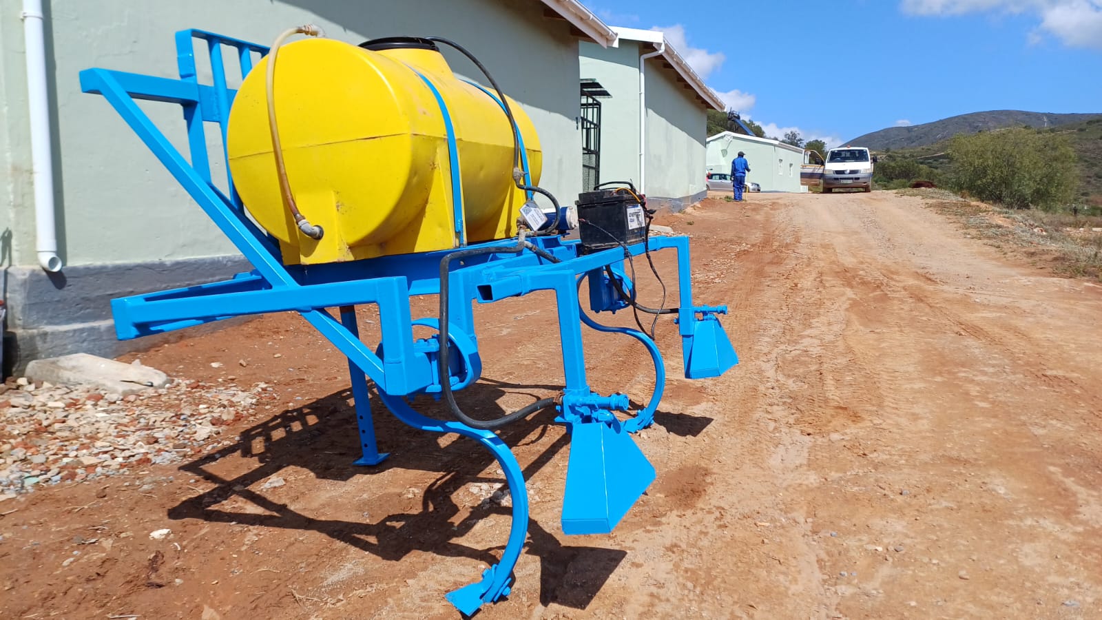 Cultivator with Herbicide Sprayer - Image 5