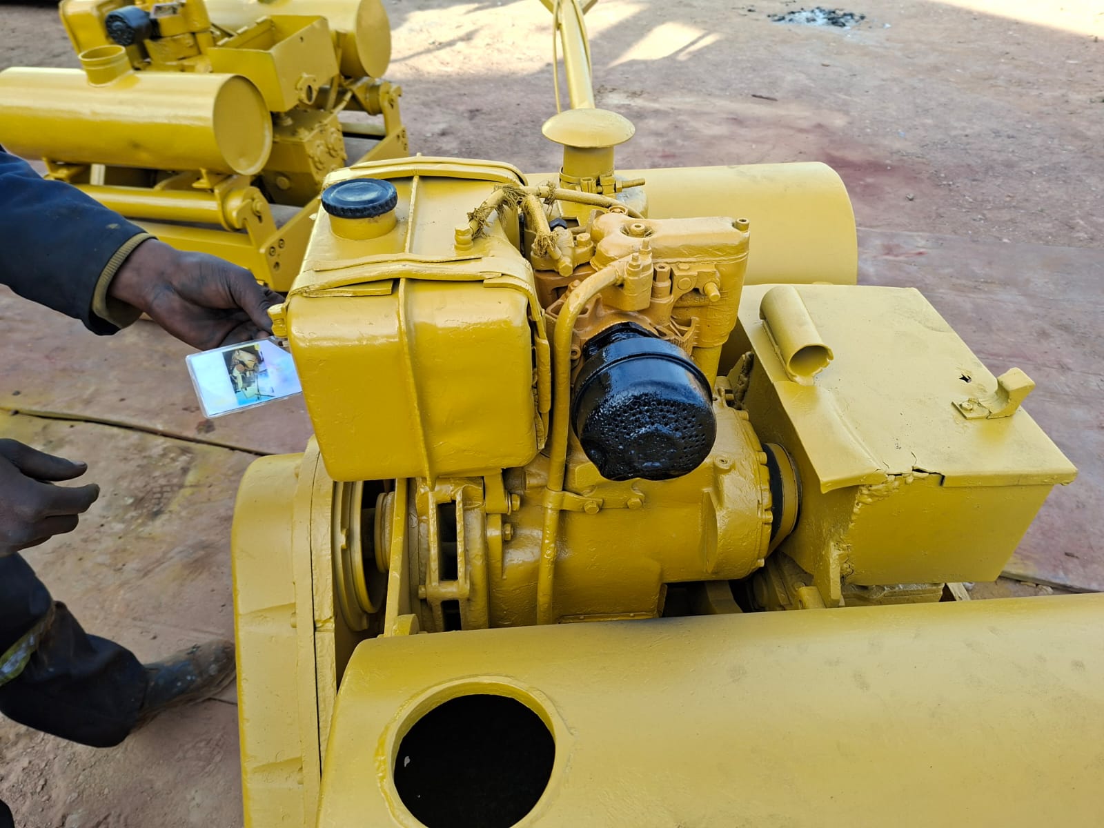 Bomag Type Walk Behind Roller - Image 3