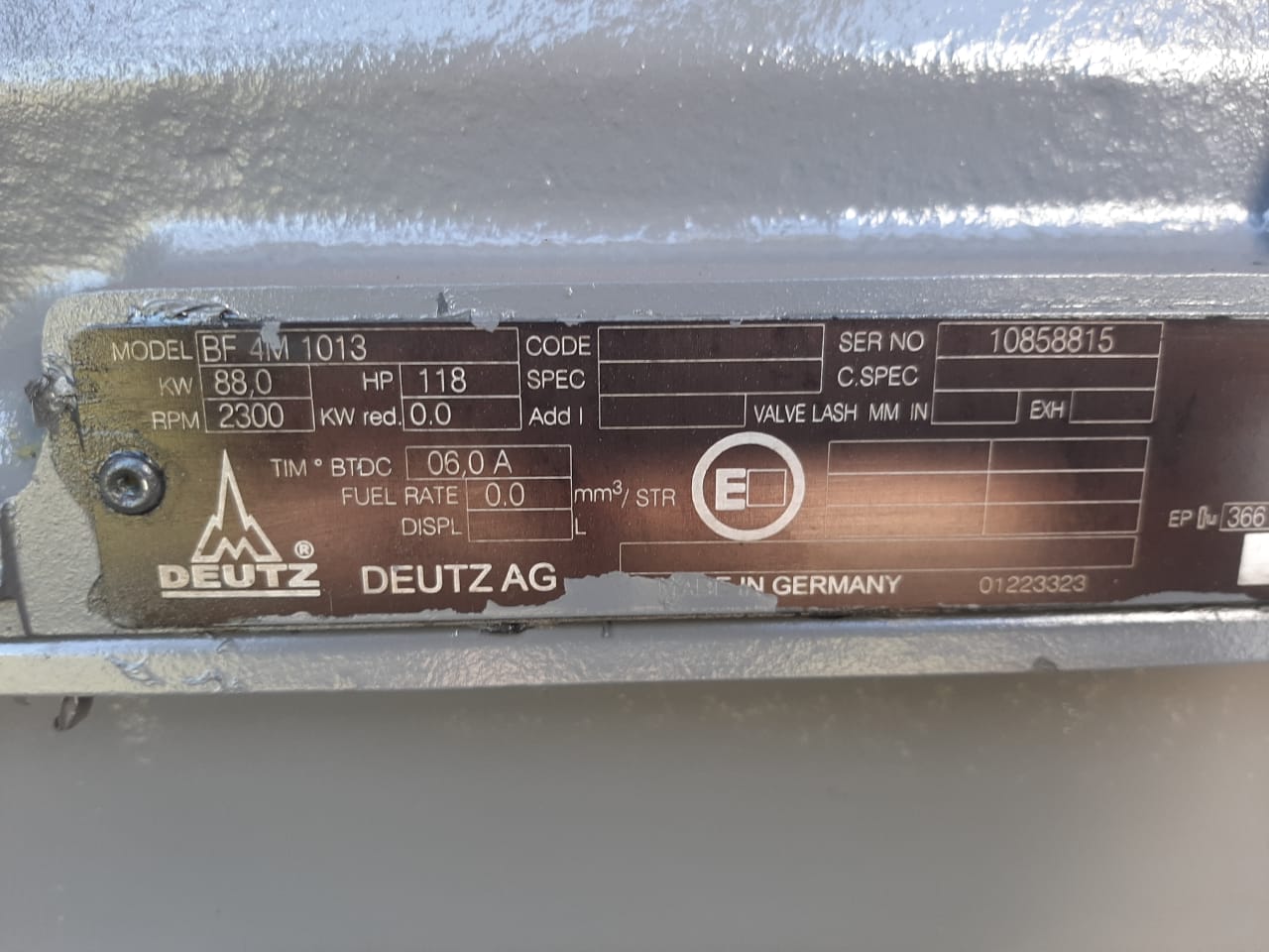 Deutz BF4M 1013 Engine Stripping for Spares - Image 2