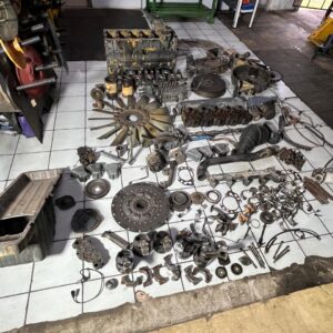 Liebherr D926Ti Engine Stripped