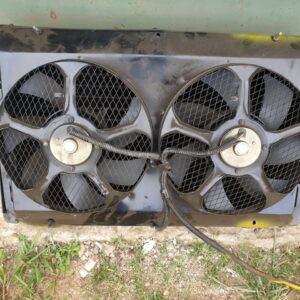 Cooler Fans and Radiator 38cm x 23cm x 7cm