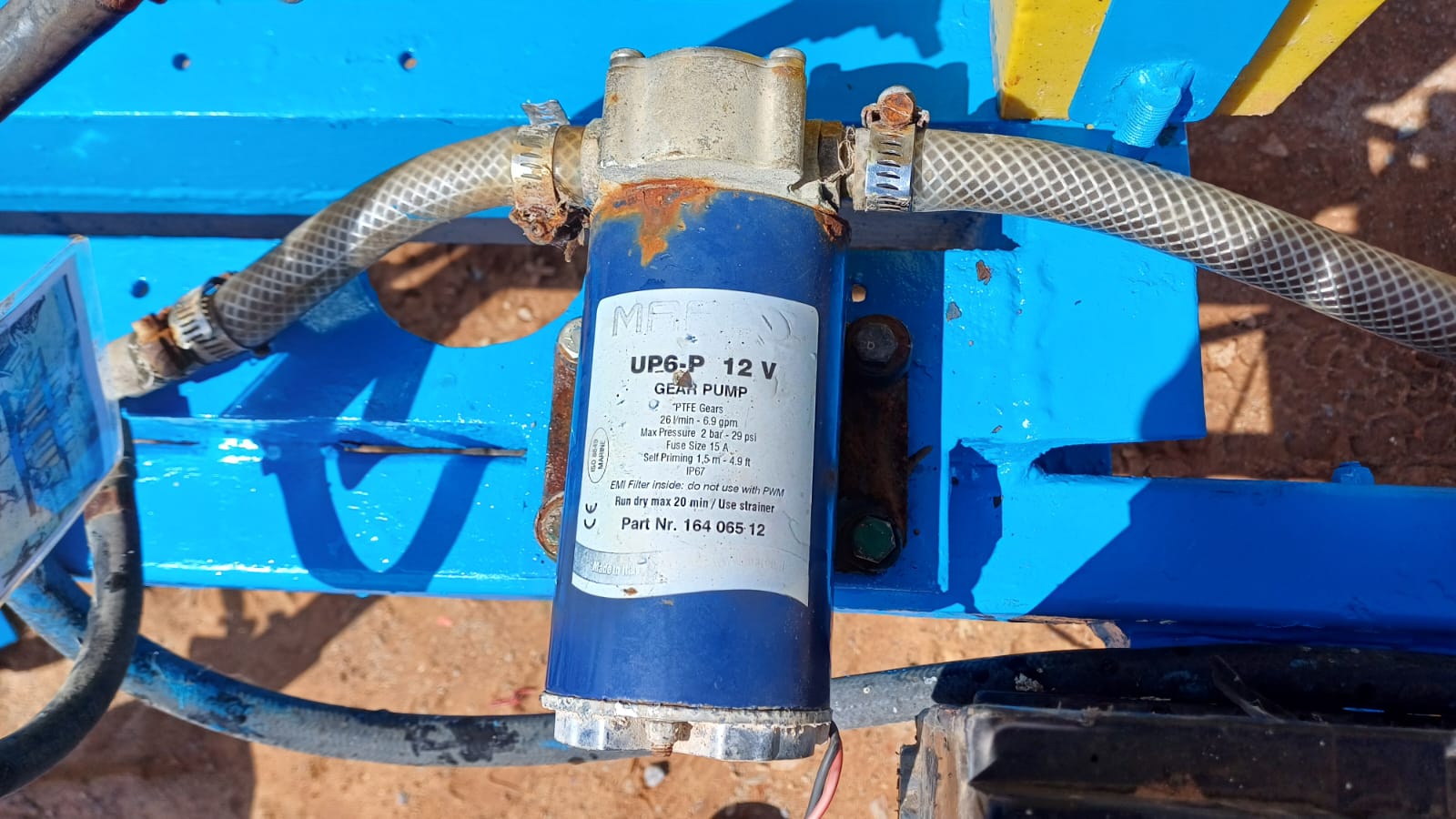 Cultivator with Herbicide Sprayer - Image 8