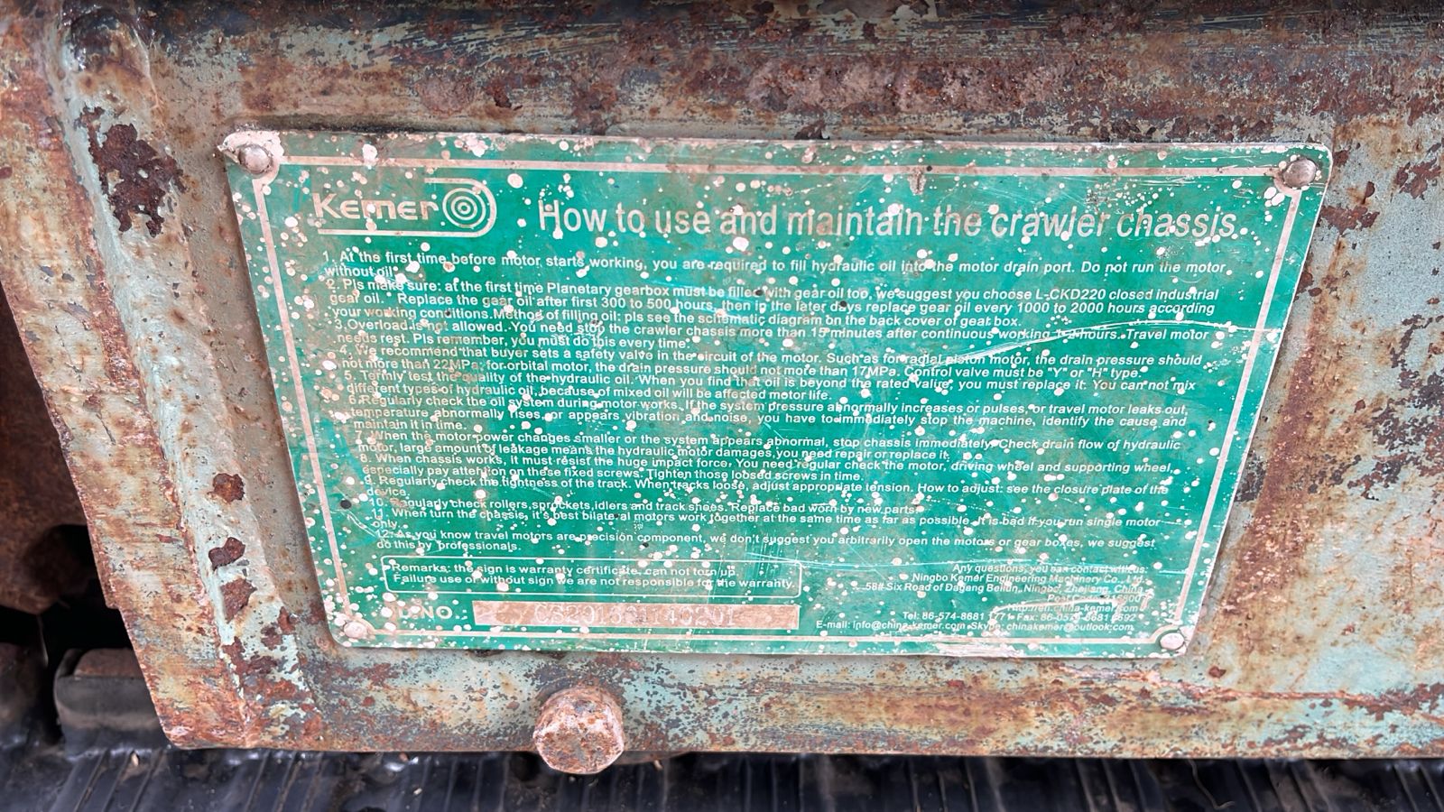 B&M Mining Tracked Drill Rig - Image 6