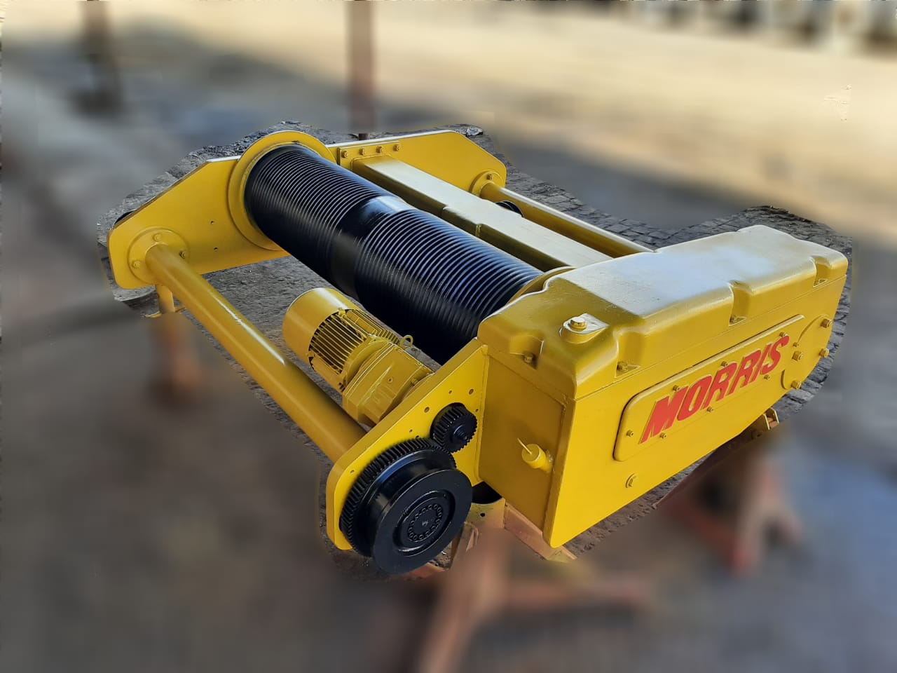 Morris Dual Rail Hoist Trolley Winch