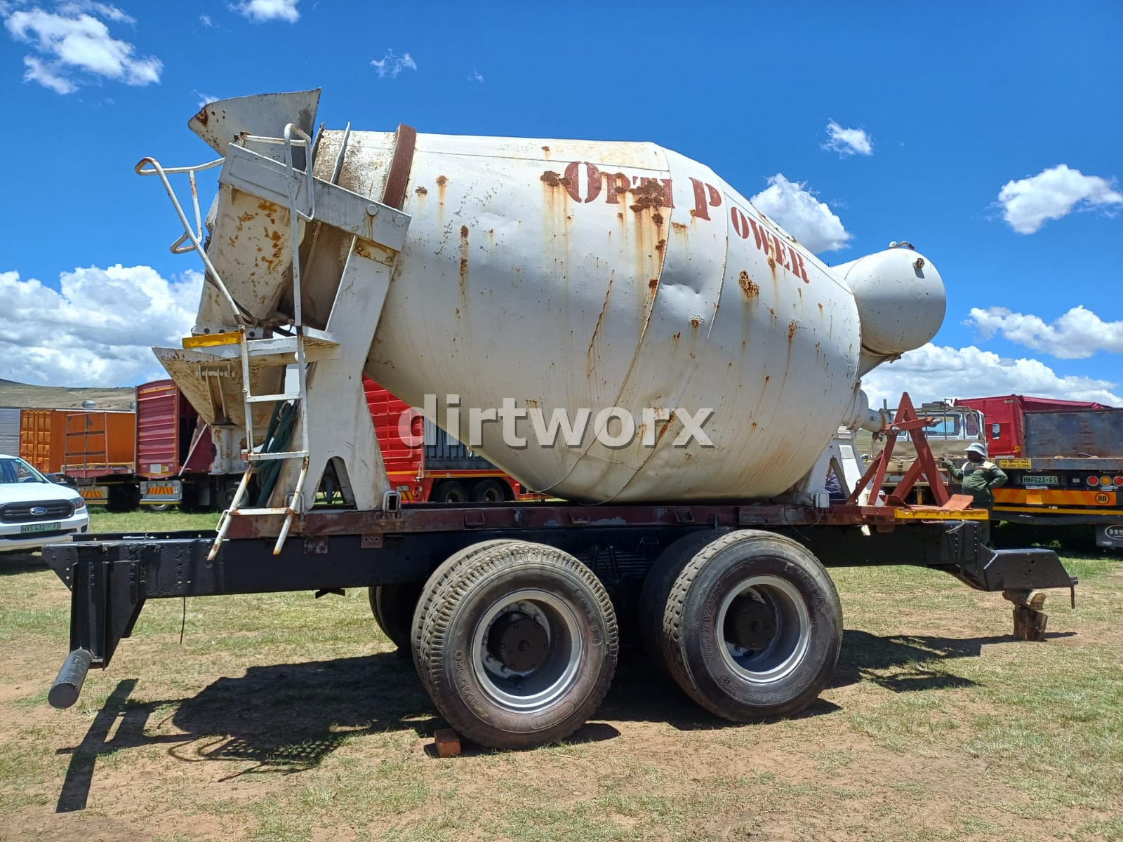 Concrete Mixer Tractor Trailer - Image 7