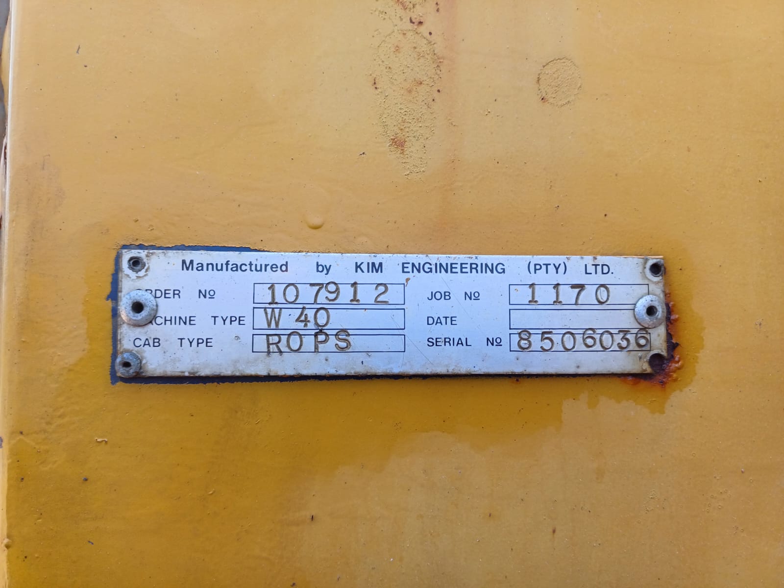 Komatsu W40 Wheel Loader Forklift 8 Ton - Image 14