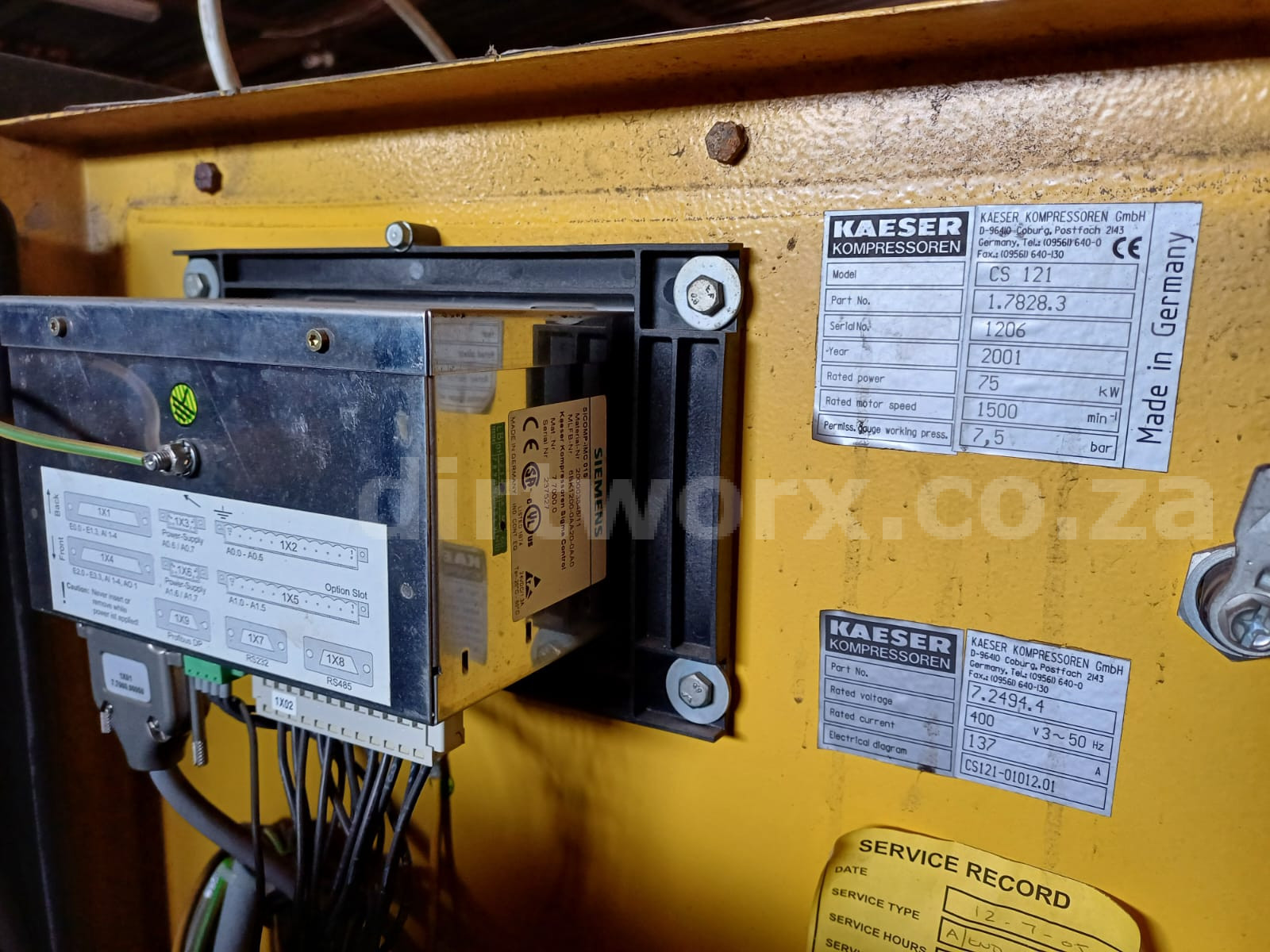2001 Kaeser HPC CS121 Air Compressor 424 cfm - Image 10