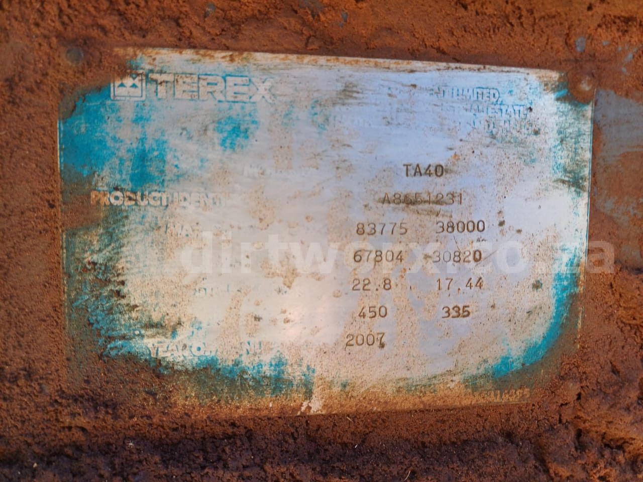 2007 Terex TA40 Dumper Truck - Image 11