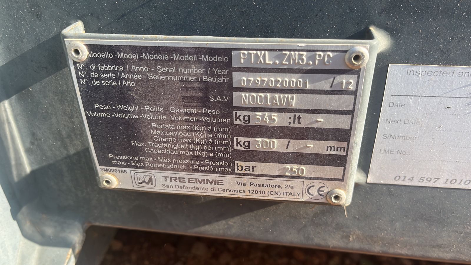 Telehandler Manbasket Treemme - Image 10