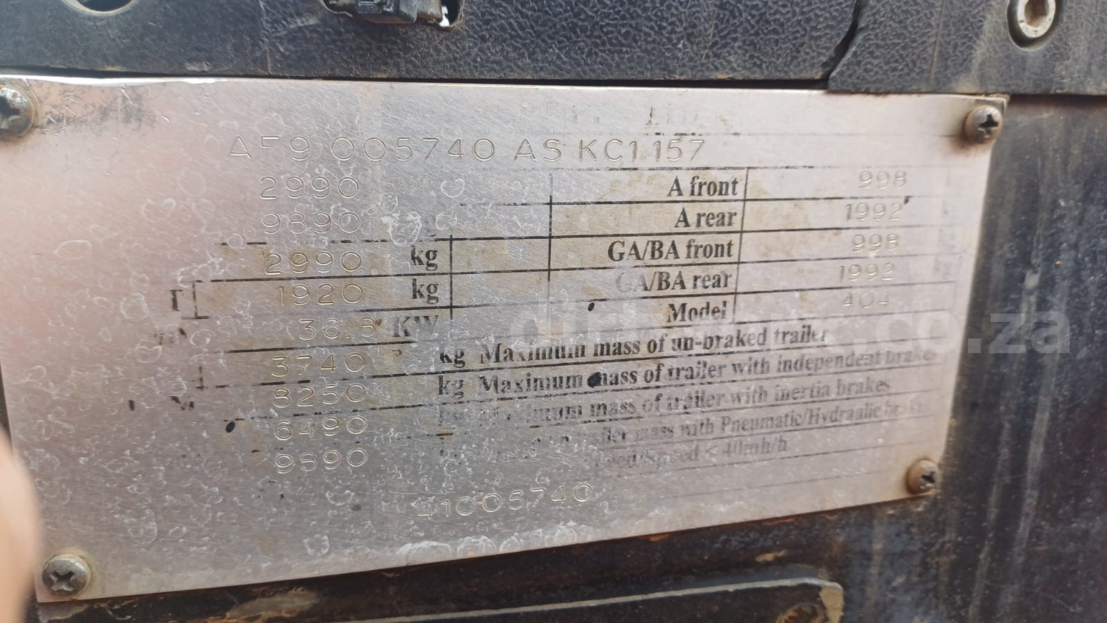 YTO-404 Tractor Backend - Image 6