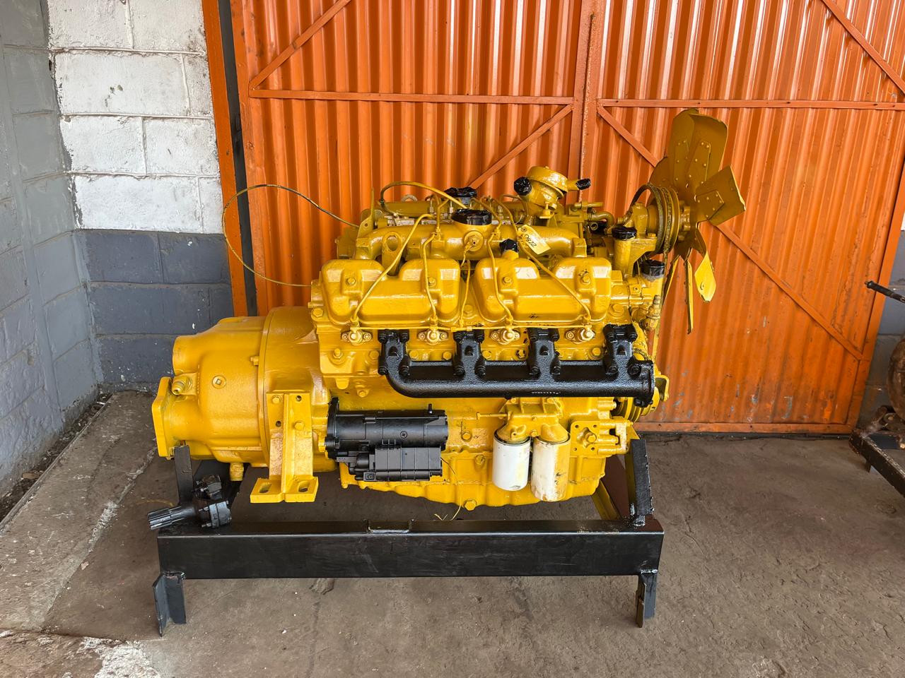 Perkins V8 540 Engine with Transmission
