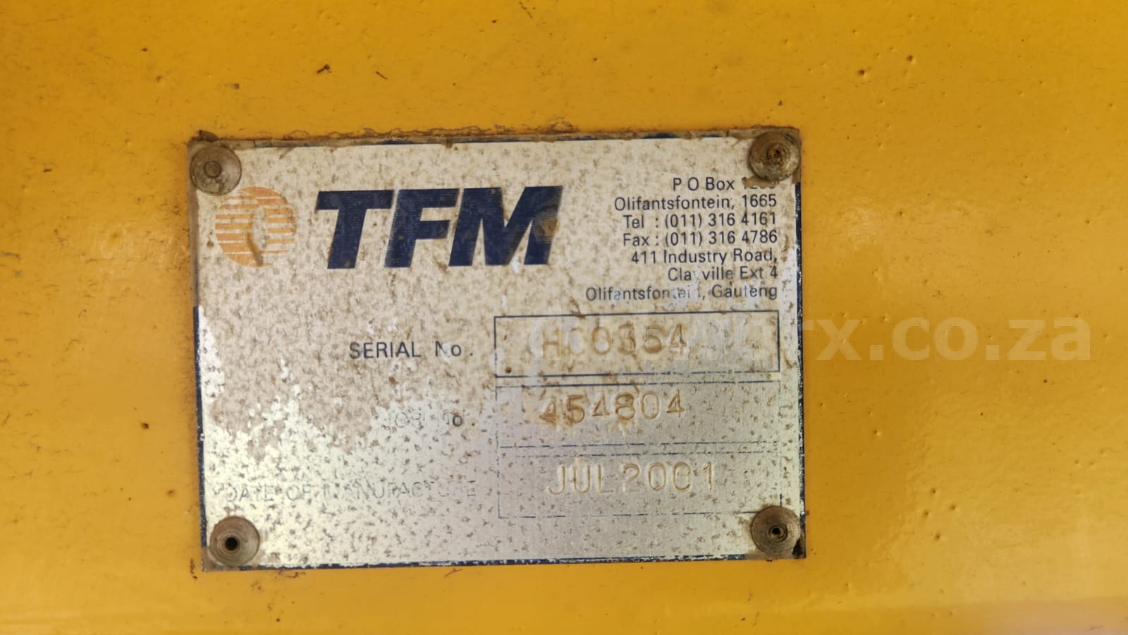TFM Refuse Compactor Press Truck Bin - Image 12