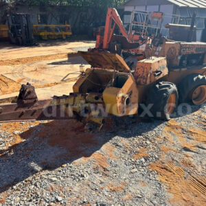 Case DH4 Trencher