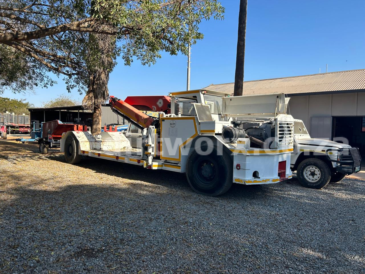 Bird Machines Heavy Duty Utility Vehicle with Crane