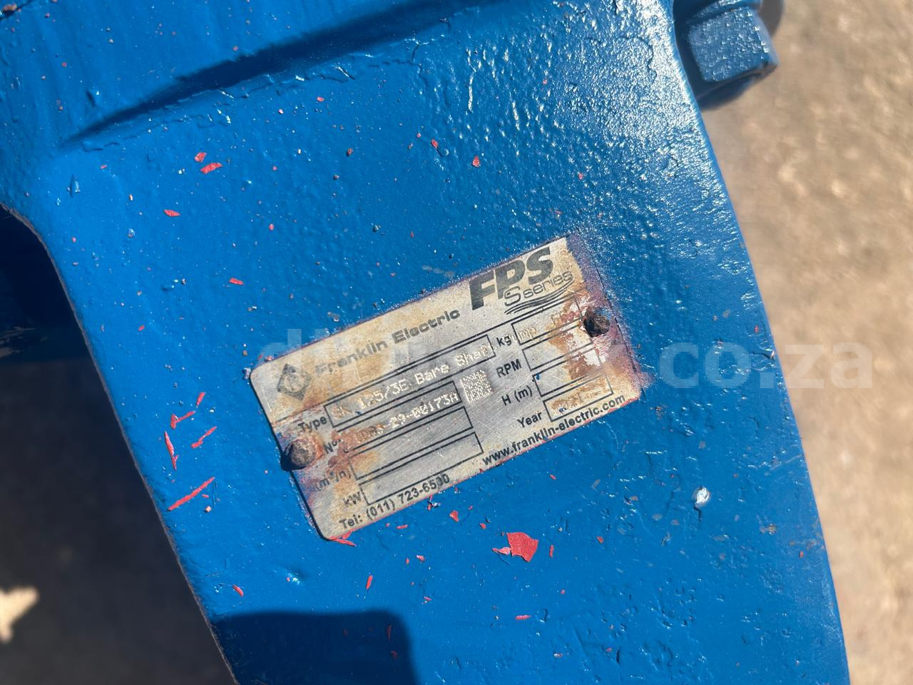 Multi Stage Irrigation Pump FPS SK125 - Image 5