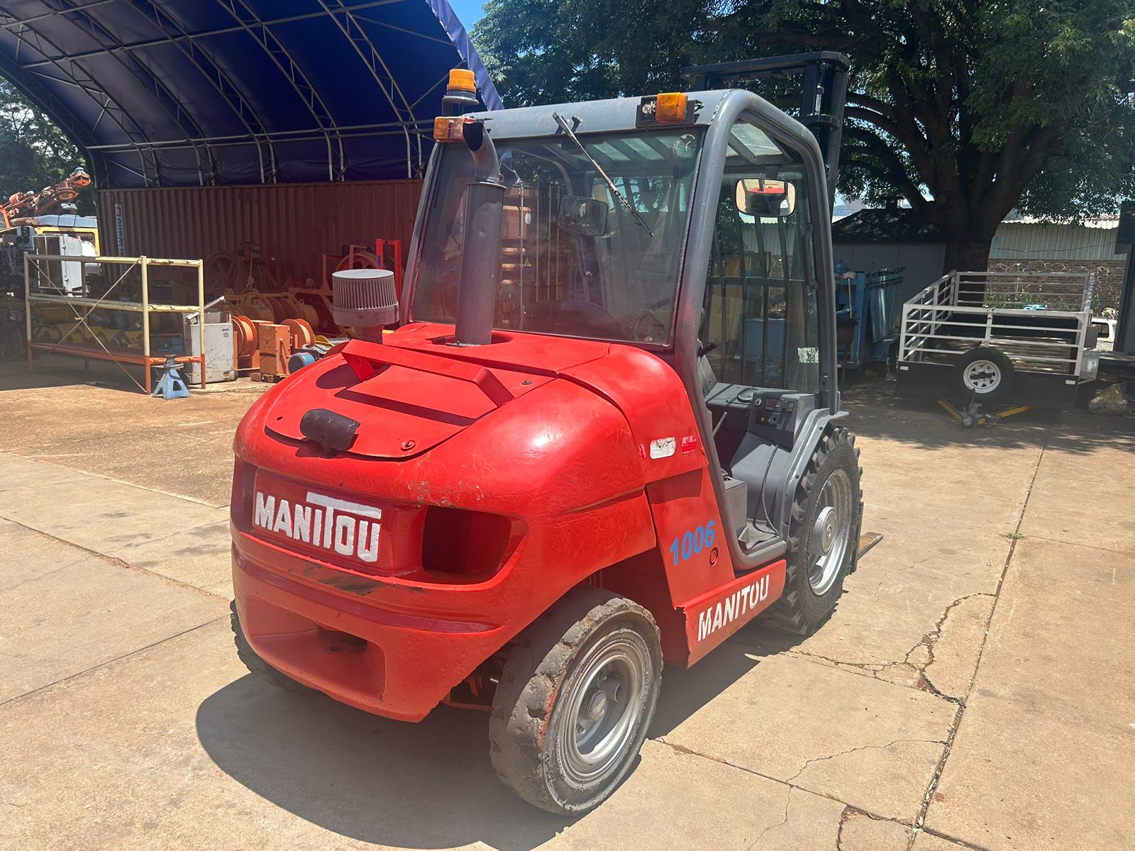 2005 Manitou MSI25D Rough Terrain Forklift 2,5 Ton - Image 10