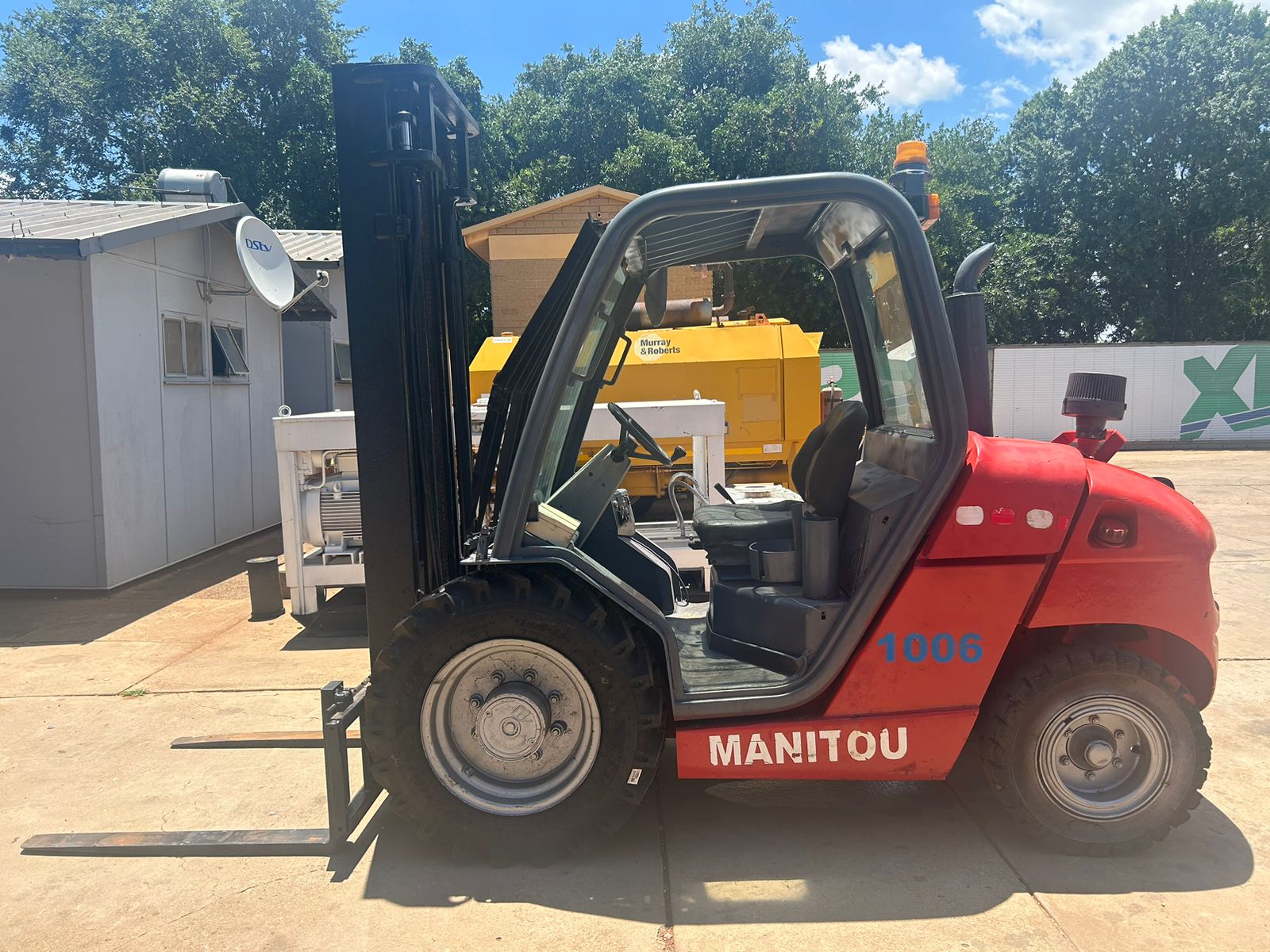 2005 Manitou MSI25D Rough Terrain Forklift 2,5 Ton - Image 13