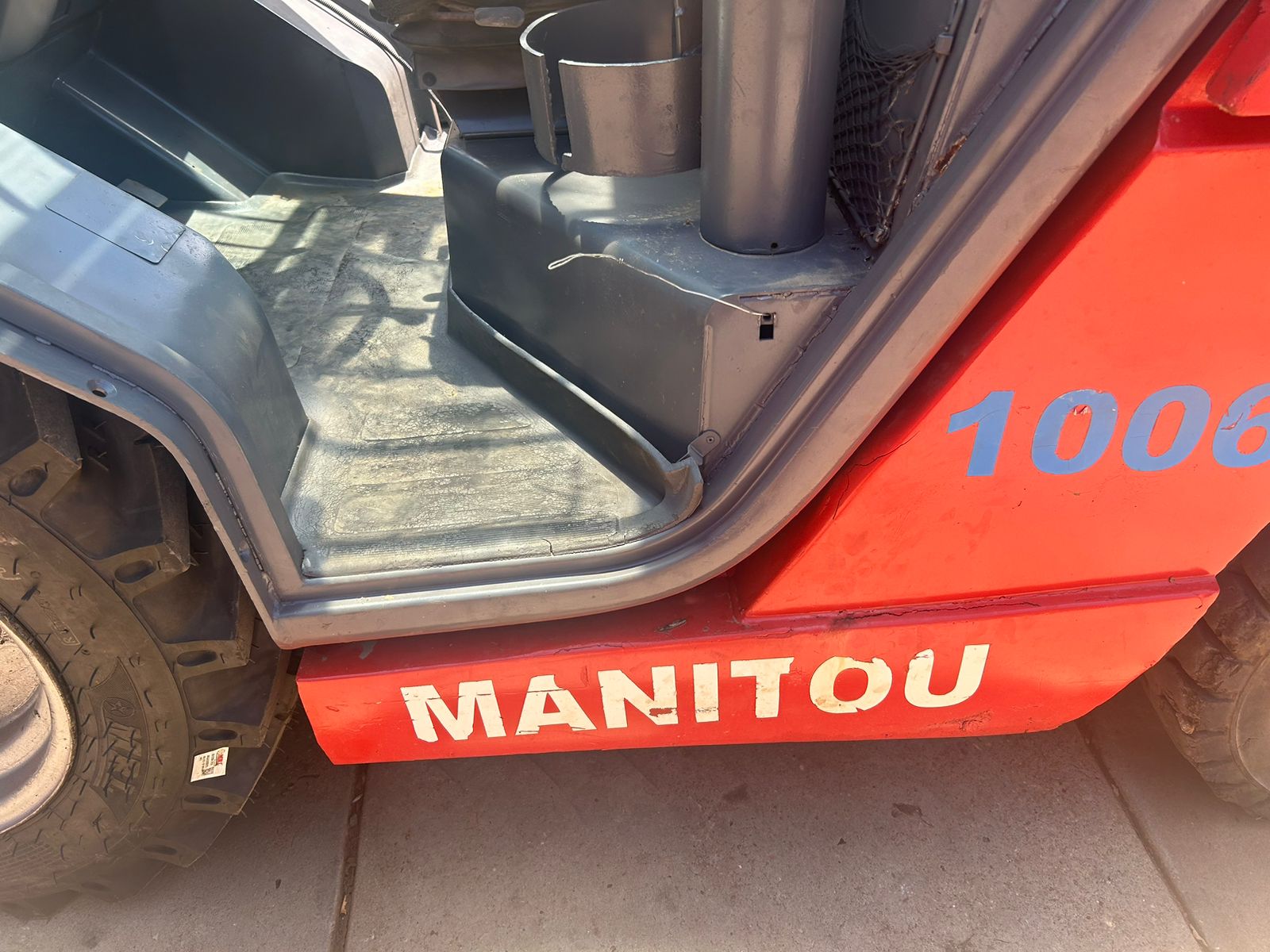 2005 Manitou MSI25D Rough Terrain Forklift 2,5 Ton - Image 11