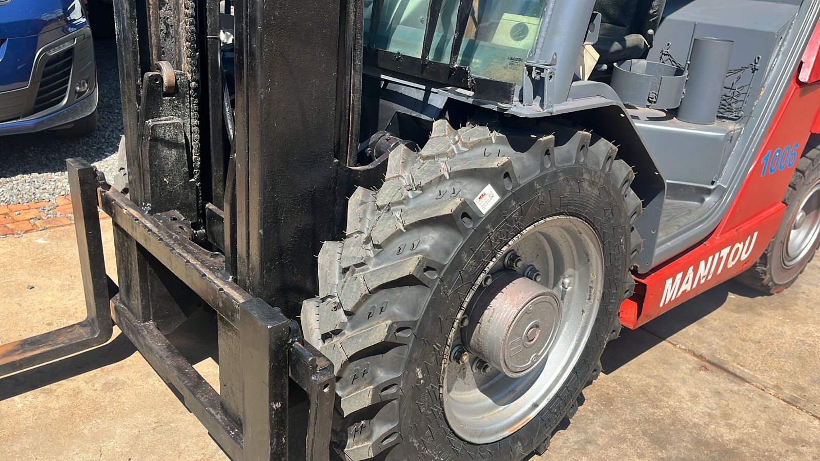 2005 Manitou MSI25D Rough Terrain Forklift 2,5 Ton - Image 12