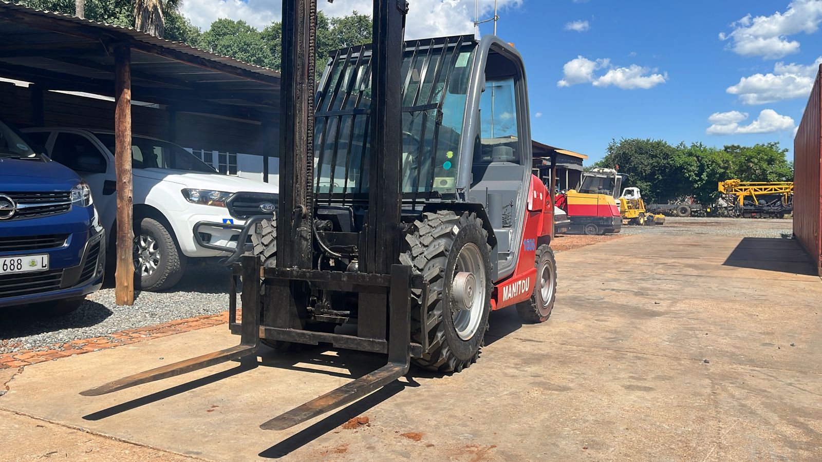 2005 Manitou MSI25D Rough Terrain Forklift 2,5 Ton - Image 5