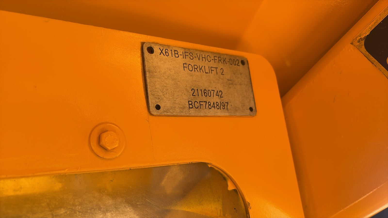 Bell 120 Rough Terrain Forklift 2.75 Ton - Image 10