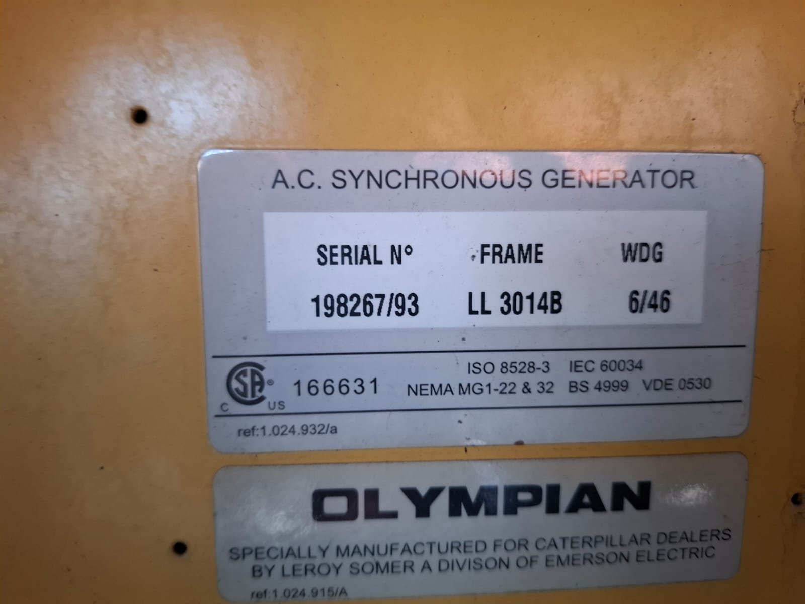2006 Caterpillar Olympian GEP110 Silent Generator 100 kVa - Image 2