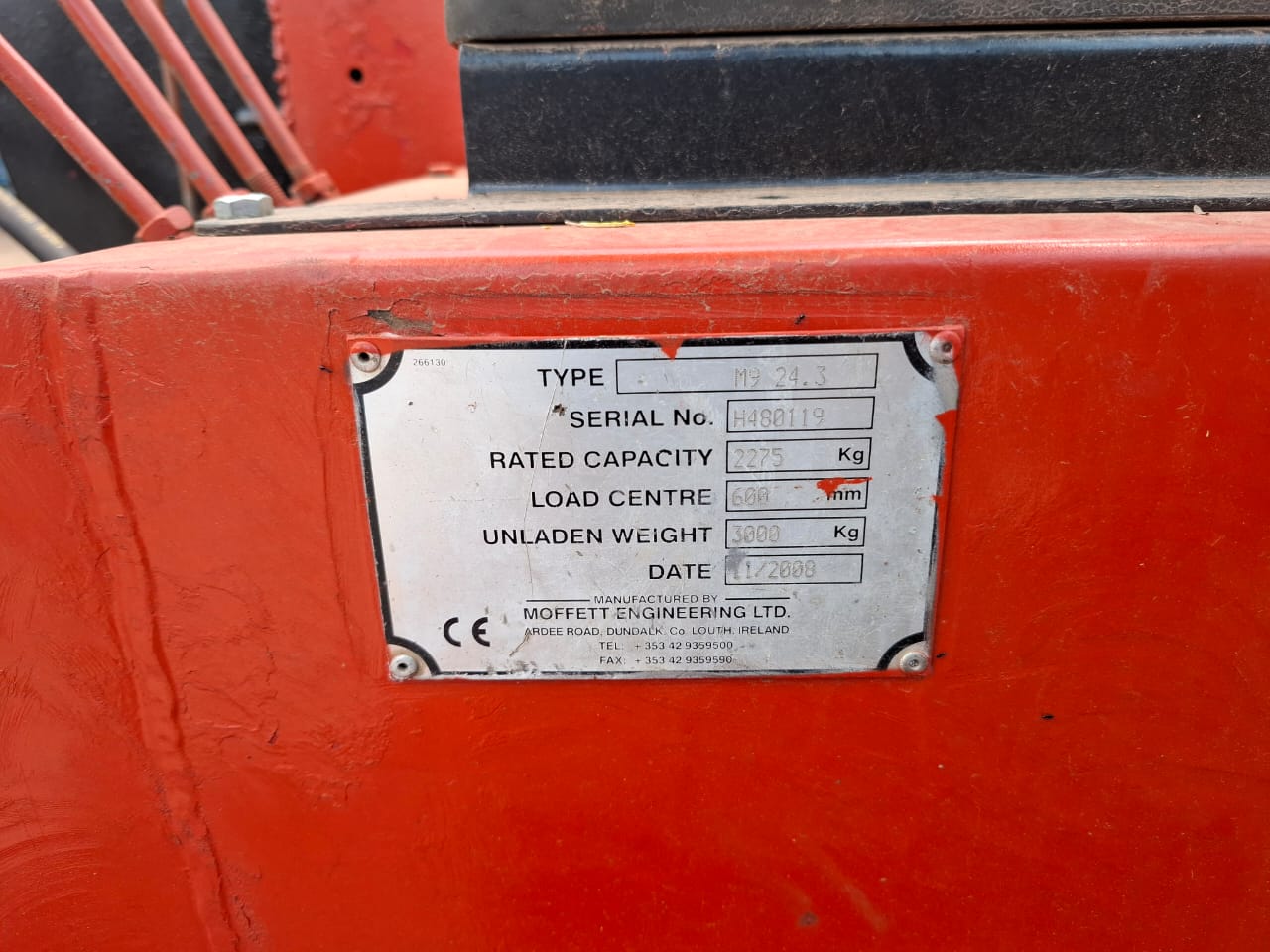 2008 Moffett M9 24.3 Forklift - Image 13