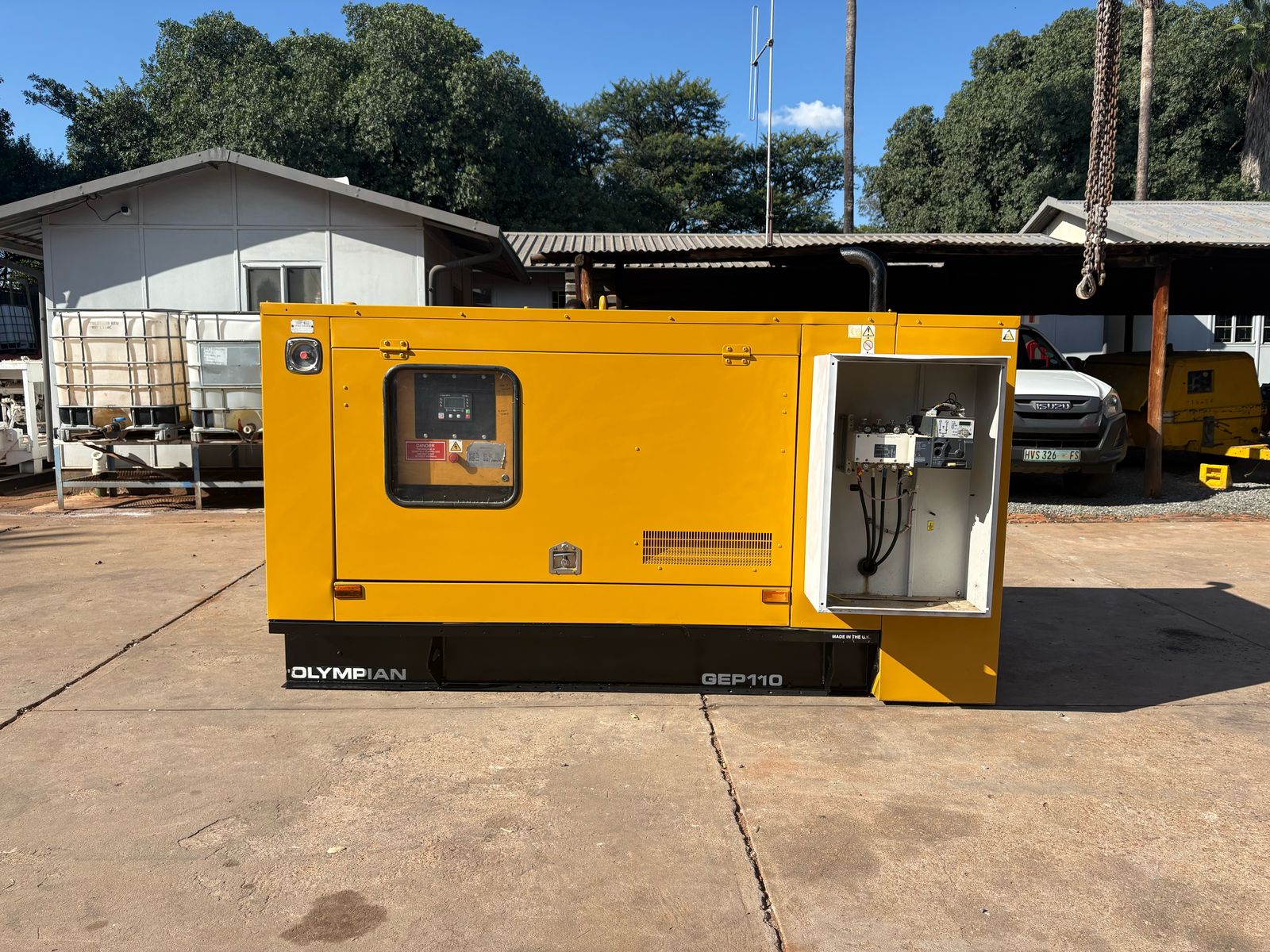 2006 Caterpillar Olympian GEP110 Silent Generator 100 kVa