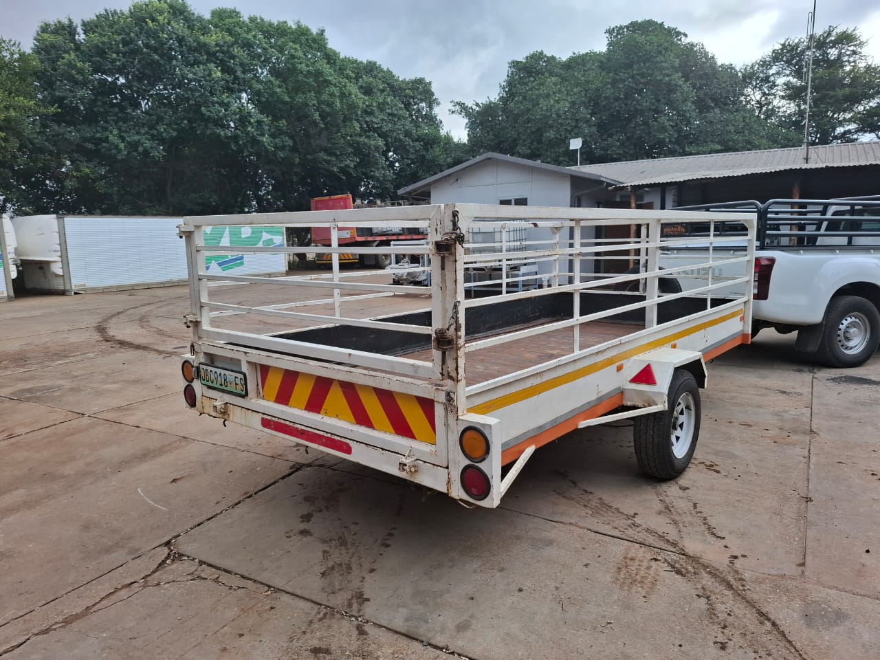 Vtec Single Axle Braked Trailer 4m - Image 4