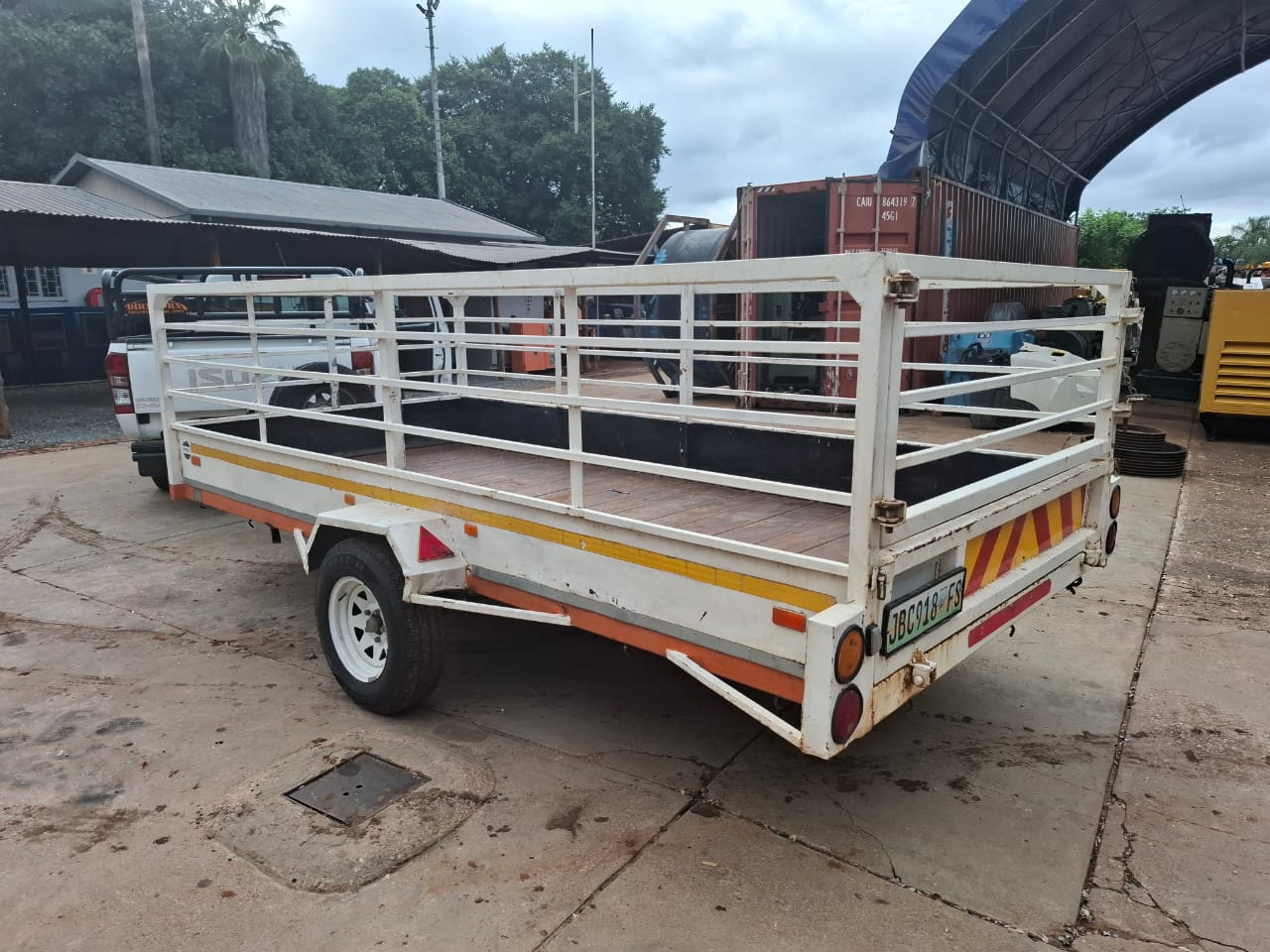 Vtec Single Axle Braked Trailer 4m - Image 7