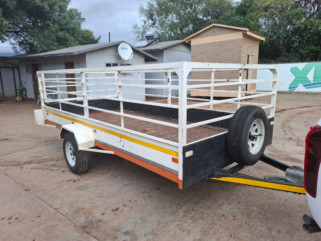 Vtec Single Axle Braked Trailer 4m - Image 8