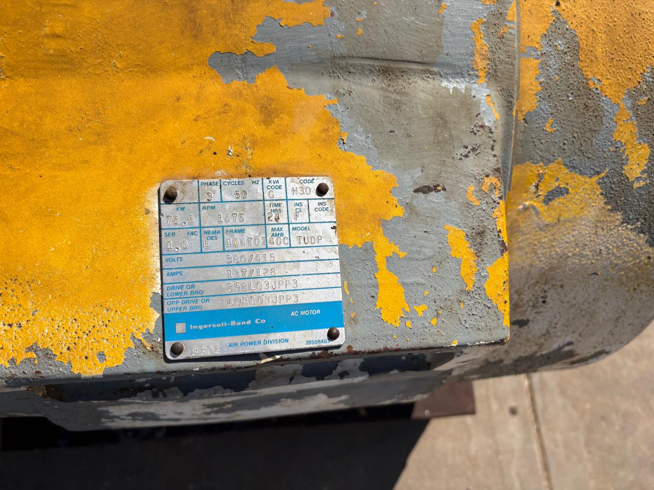 Ingersoll Rand 430 CFM Air Compressor Unit - Image 5