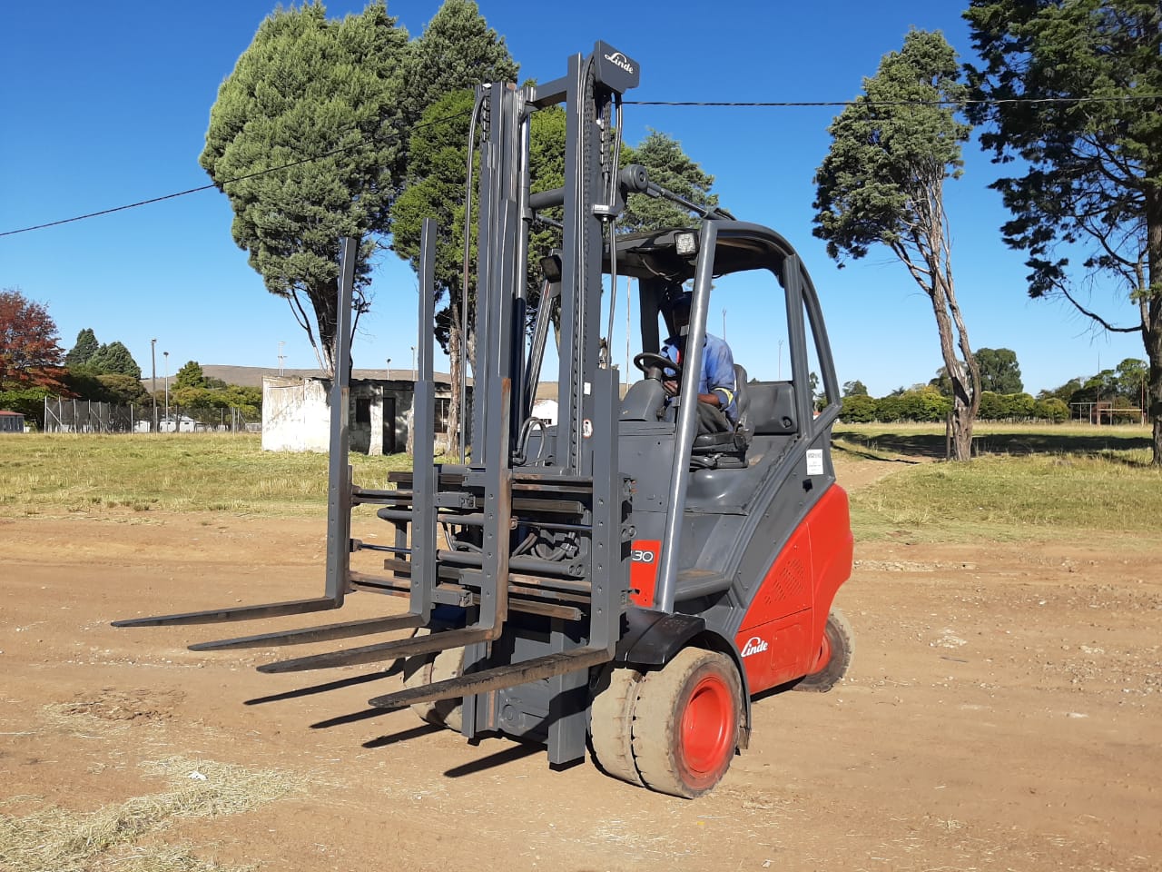 2007 Linde H30D Forklift 3 Ton