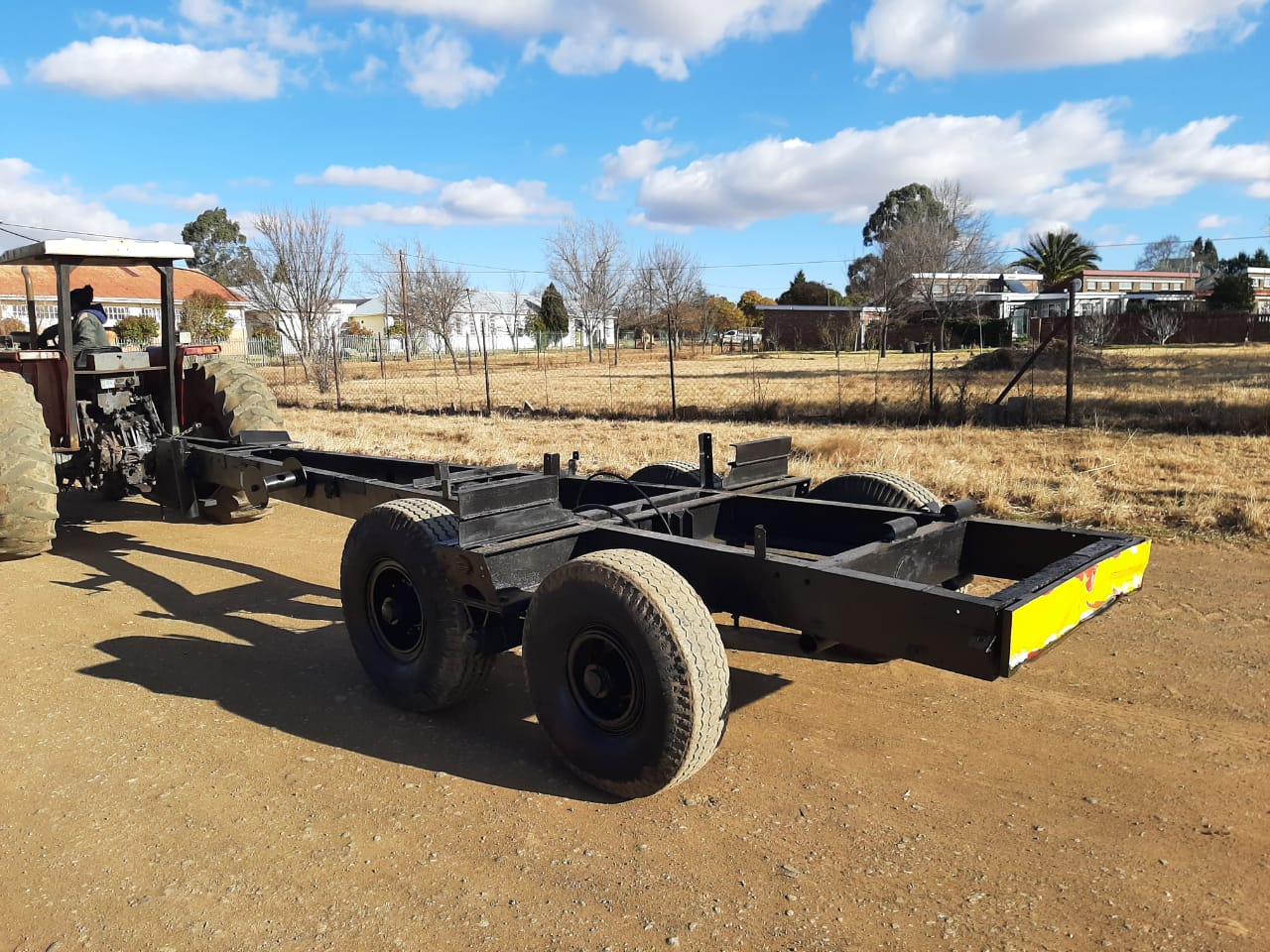 Walking Beam Forestry Log Trailer
