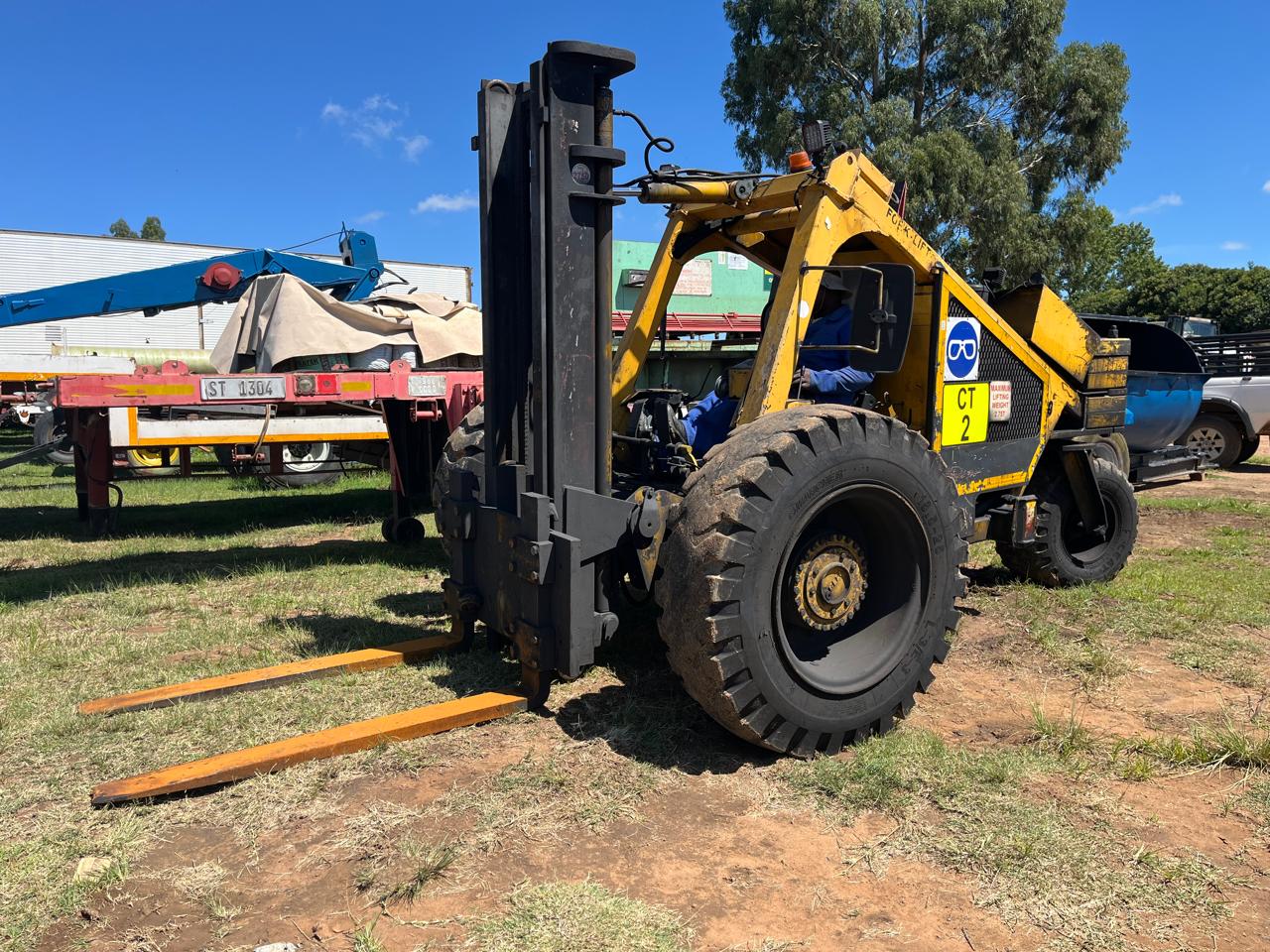 Bell 120 Rough Terrain Forklift 2.75 Ton - Image 6