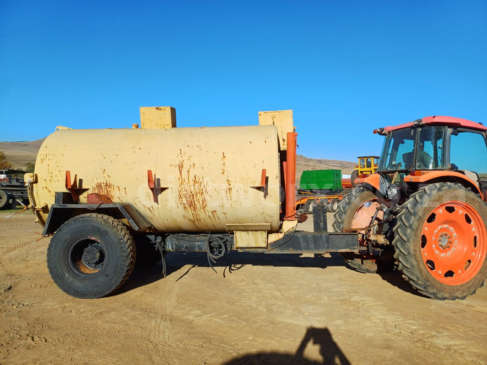 Farm Water Tanker Tipper Trailer