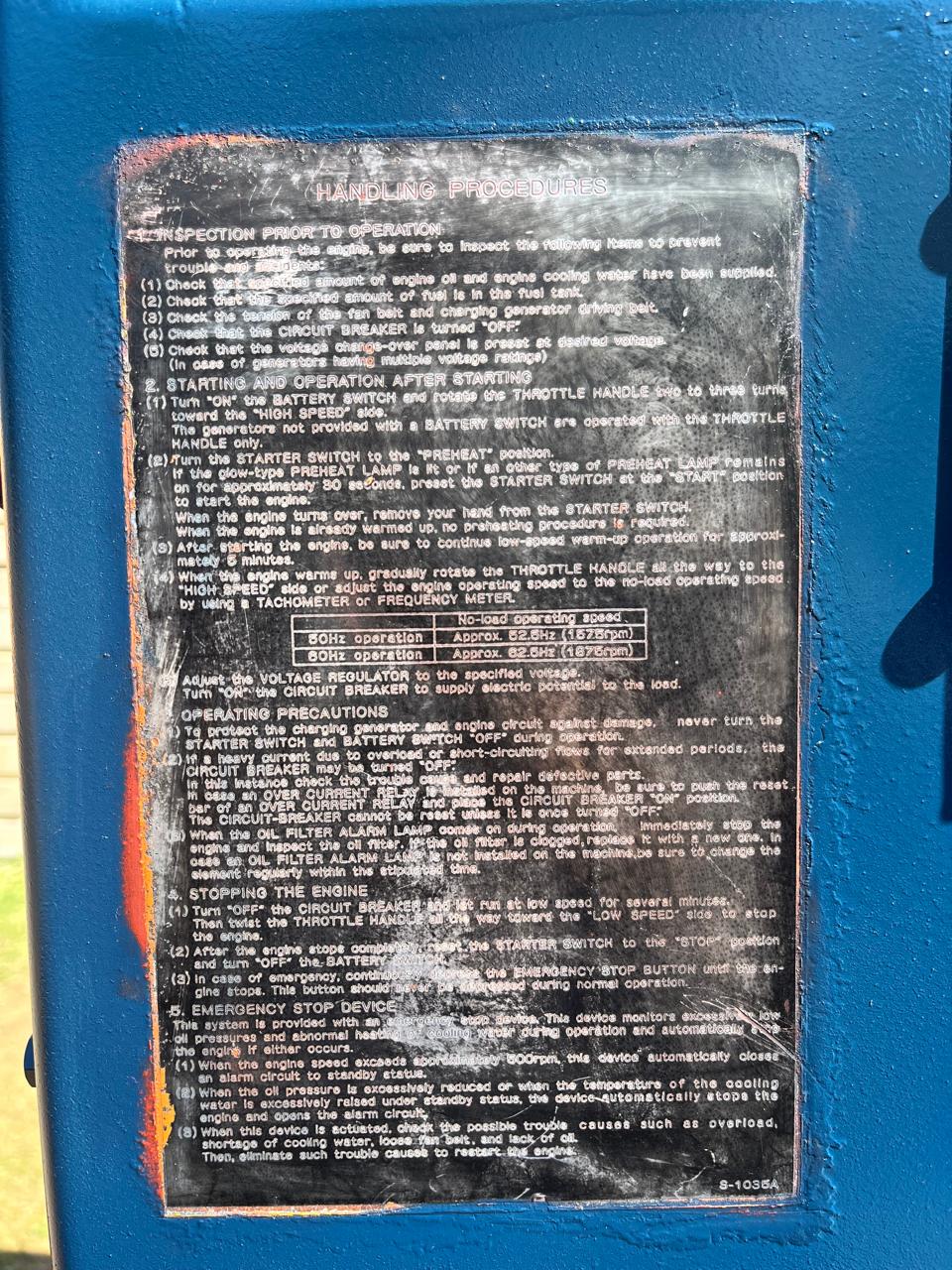 Isuzu 6BD1 Generator 50kVA - Image 19